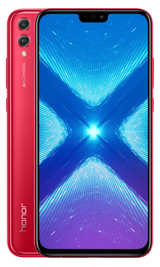 Honor 8X, 4GB/128GB, Red