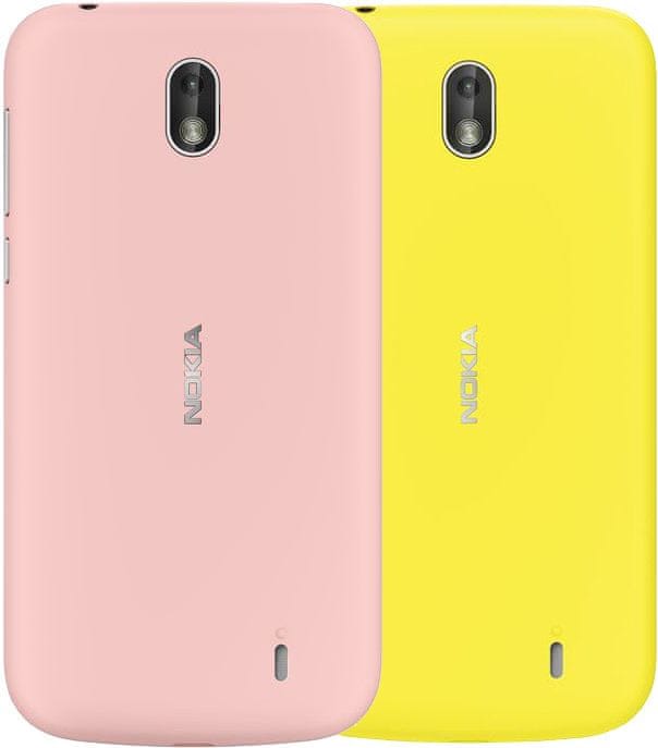Levně Nokia 1 Xpress-on Dual Pack XP-150 (Pink & Yellow) - rozbaleno