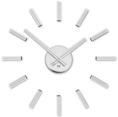 Future Time Designové nalepovací hodiny FT9400WH Modular white 40cm