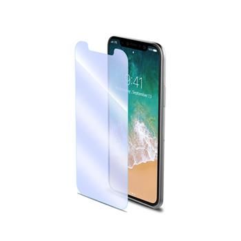 Celly Ochranné tvrzené sklo Glass antiblueray pro Apple iPhone X/XS GLASS900