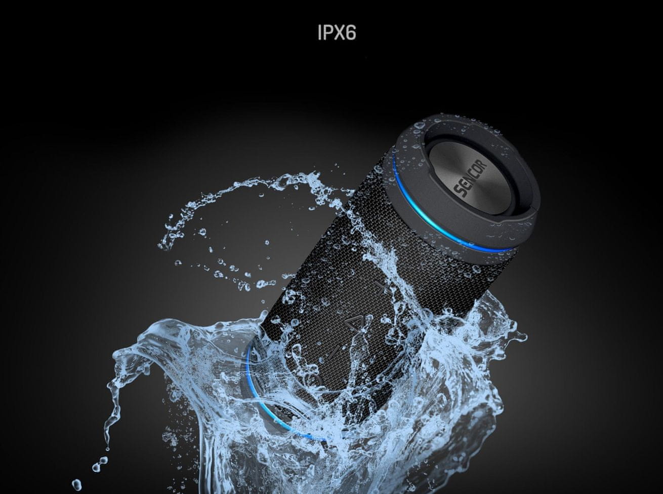 Sencor Sirius SSS 6400N fülhallgató vízálló IPX6 védelem