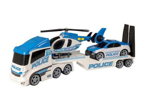 Alltoys Teamsterz přeprava policejní helikoptéry