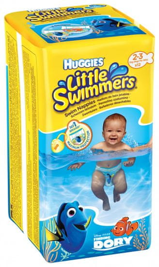 Huggies plenky Little Swimmers 2-3 (3-8 kg) 12 ks