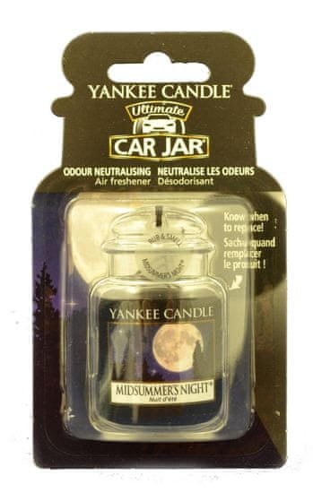 Yankee Candle Luxusní visačka Midsummer&#39;s Night - použité
