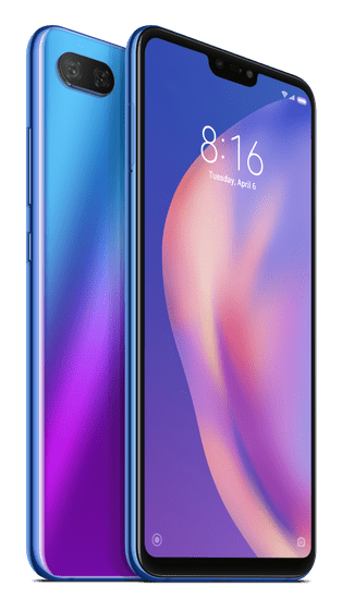 Xiaomi Mi 8 Lite, 4GB/64GB, Global Version, Aurora Blue - rozbaleno