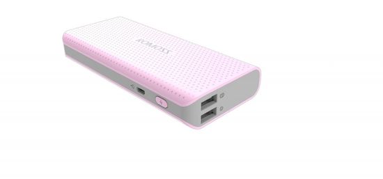 Romoss sense 4 LED PH50 White Power Pink 10400 mAh růžová 6951758340914