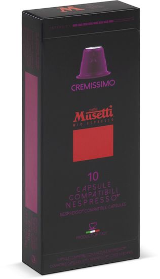 Caffé Musetti Gusto Cremissimo, 100 ks