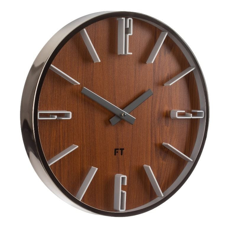 Future Time Designové nástěnné hodiny FT6010TT Numbers 30 cm