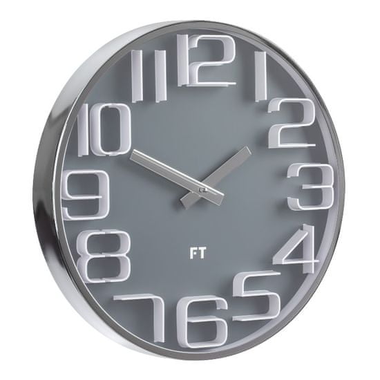 Future Time Designové nástěnné hodiny Numbers 30 cm