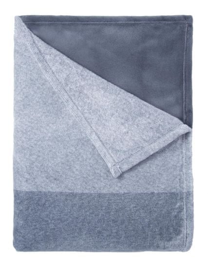 Mistral Home Beránkový pléd Flannel yarn Denim 150x200 cm