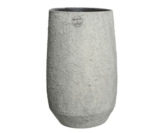 Kaemingk Váza keramická, 2 assort, 19x30cm, eukalyptová, ručně vyrobená