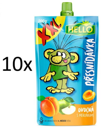 Hello 10x OP XXL s meruňkami - 200 g