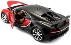 BBurago Bugatti Chiron 1:18 - červené