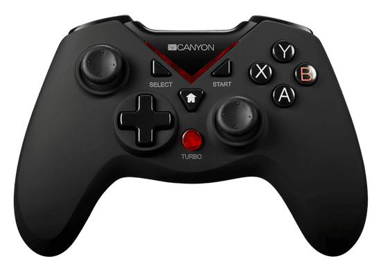 Canyon bezdrátový gamepad pro Xbox ONE, PS3, PC a Android (CND-GPW8)