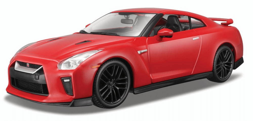 BBurago 2017 Nissan GT-R 1:24 červený