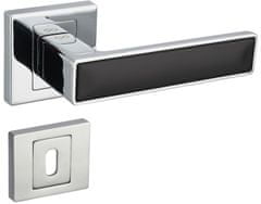 Infinity Line Concept 700/200 chrom/černý - klika ke dveřím - pro pokojový klíč