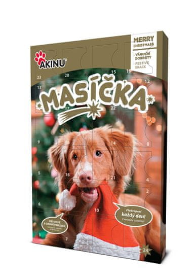 Akinu adventní kalendář pro psy MASÍČKA 250g