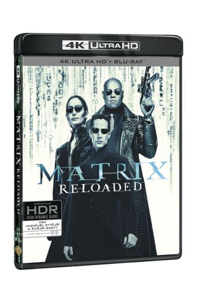 Matrix Reloaded (3 disky) - Blu-ray + 4K ULTRA HD