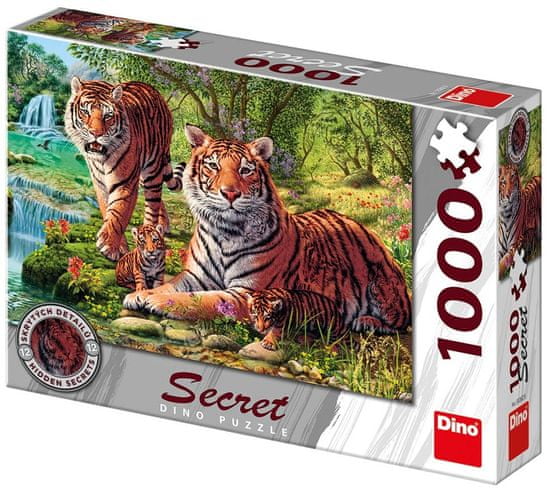 Dino Tygři secret collection 1000 dílků