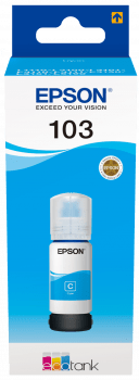 Levně Epson 103, azurová (C13T00S24A)