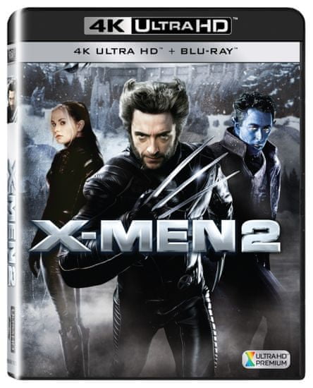 X-Men 2 (2 disky) - Blu-ray + 4K ULTRA HD