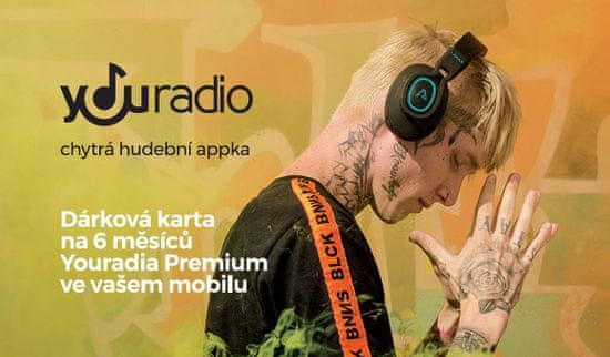 LAMAX Youradio Premium na 6 měsíců
