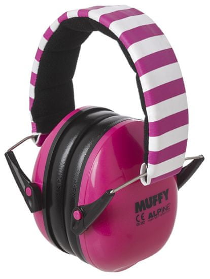 Alpine Muffy Pink Dětská izolační sluchátka