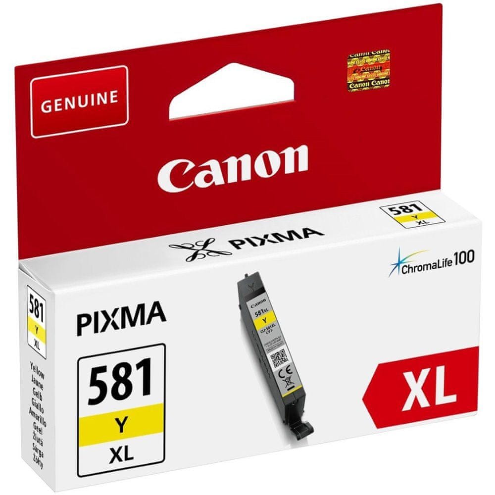 Levně Canon CLI-581XL, žlutá (2051C001)