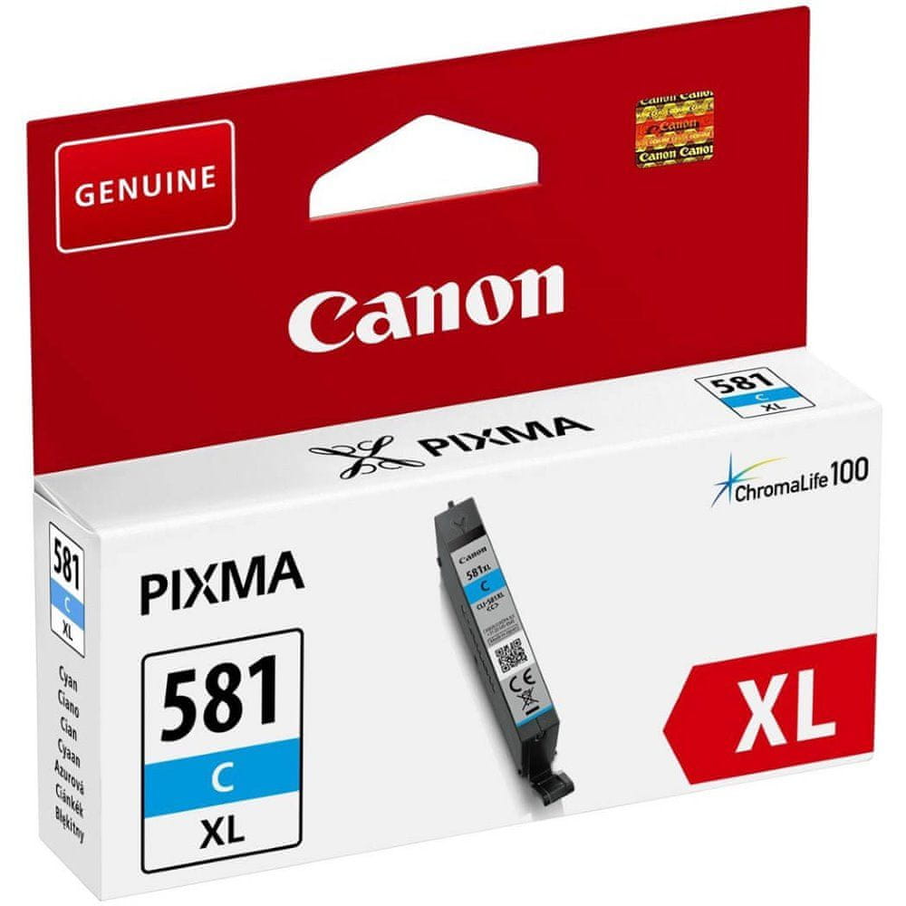 Levně Canon CLI-581XL, azurová (2049C001)