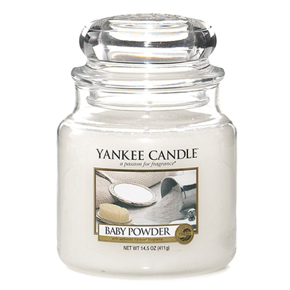 Yankee Candle Baby Powder Classic střední 411 g