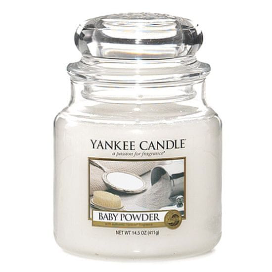 Yankee Candle Baby Powder Classic střední 411g