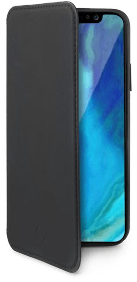 Celly Pouzdro typu kniha Prestige pro Apple iPhone XS Max, PU kůže, černé PRESTIGE999BK