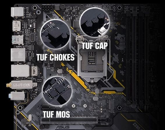 Matična ploča  TUF Z390-Plus Gaming, WiFi