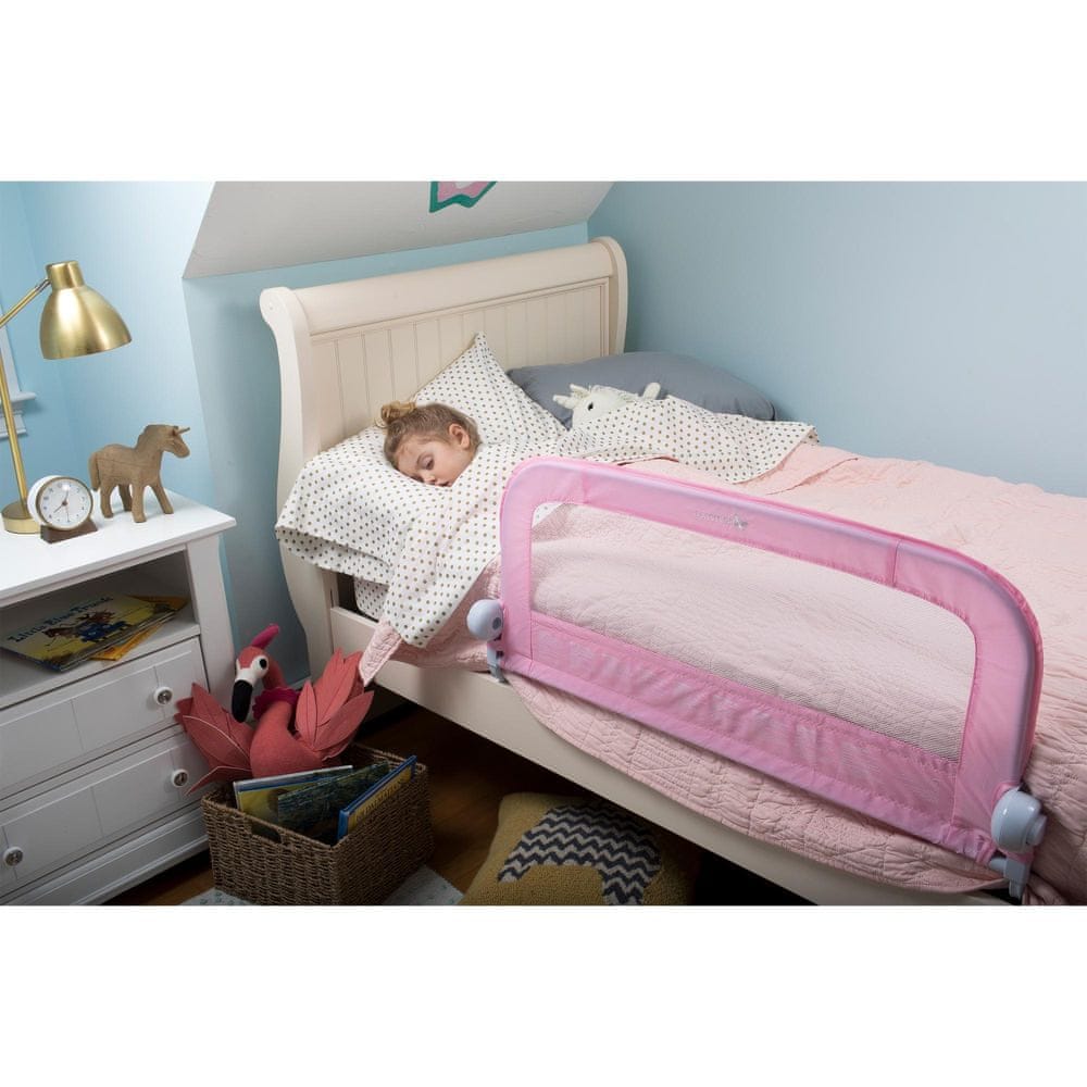 Levně Summer Infant Jednostranná zábrana na postel růžová
