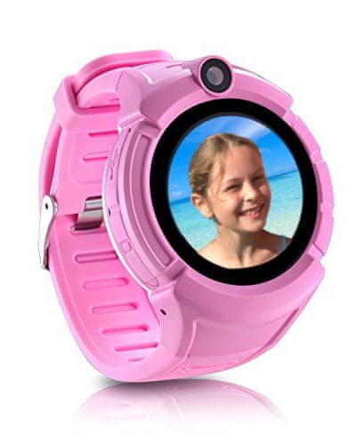 Carneo dětské smart hodinky s GPS GUARDKID+ PINK - rozbaleno