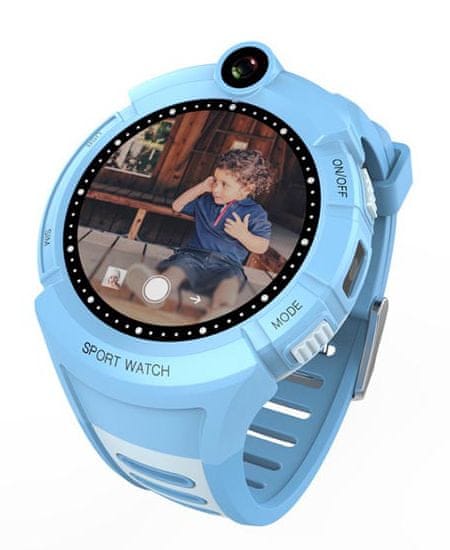 Carneo dětské smart hodinky s GPS GUARDKID+ BLUE