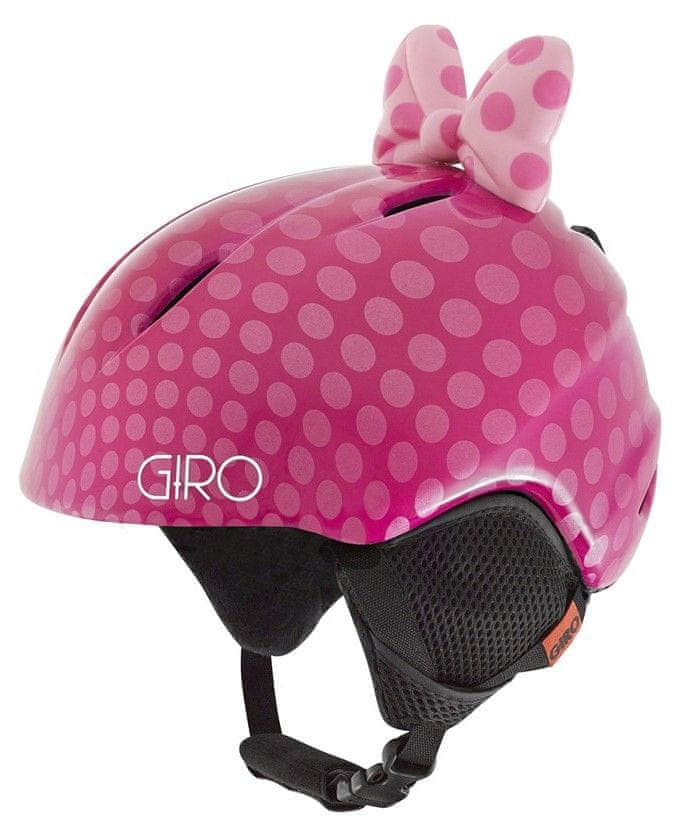 Giro Launch Plus Pink Bow Polka Dots S
