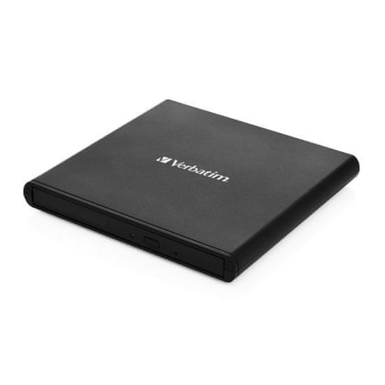 Verbatim Mobile DVD ReWriter USB, černá (53504) - zánovní