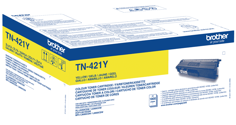 Levně Brother TN-421Y, žlutá (TN421Y)