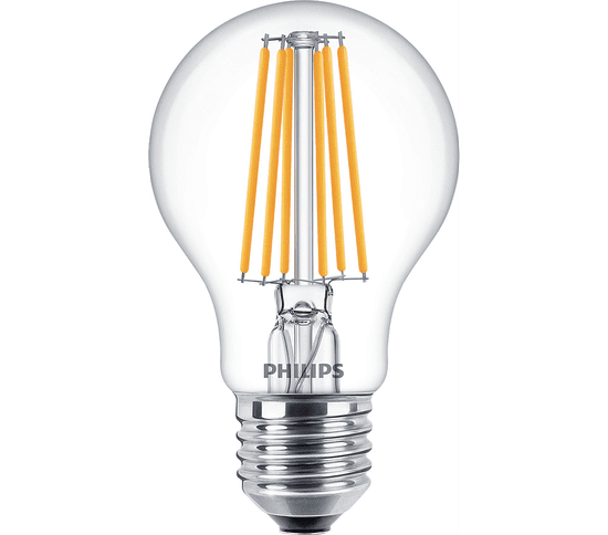 Philips LED žárovka FILAMENT Classic LEDbulb ND 8-75W A60 E27 827