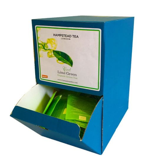 Hampstead Tea London BIO zelený čaj s limetkou a citronovou trávou 250ks