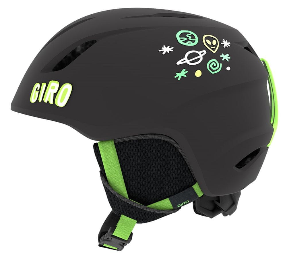 Giro Launch Mat Black/Green Alien XS