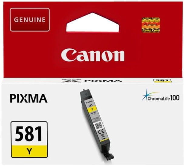 Levně Canon CLI-581Y, žlutá (2105C001)