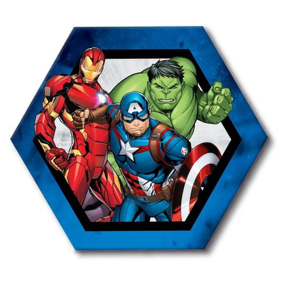 Jerry Fabrics Dekorativní mikroplyšový polštářek Avengers