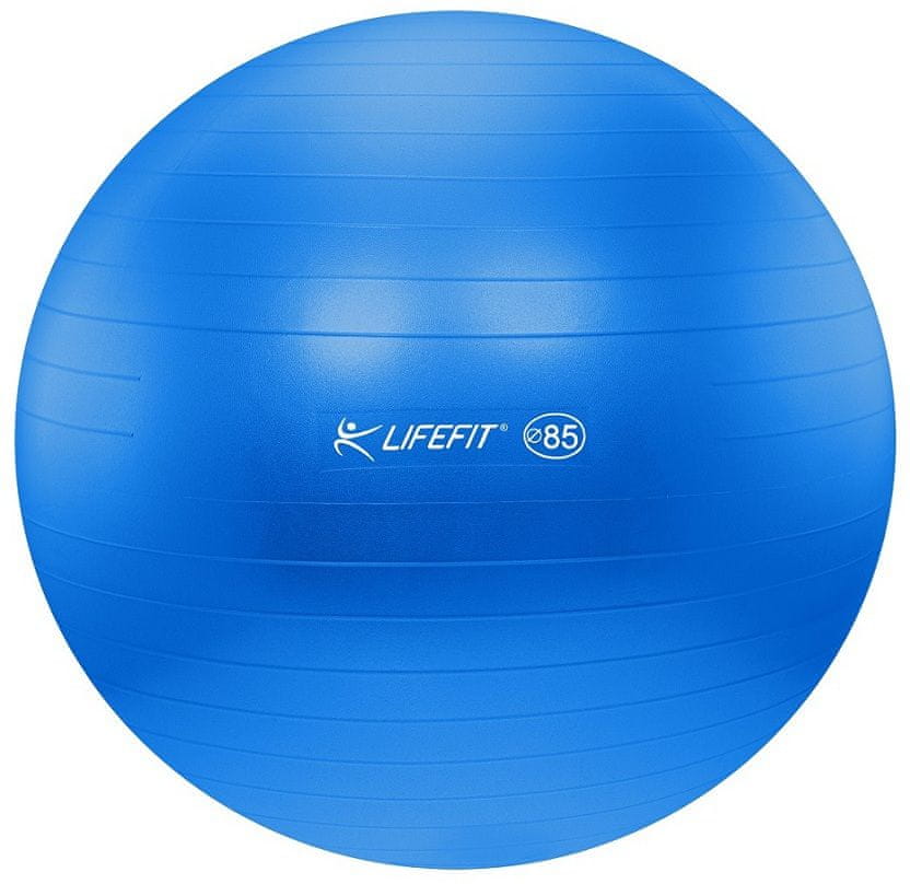 Levně LIFEFIT Gymnastický míč PEARL 85 cm modrý