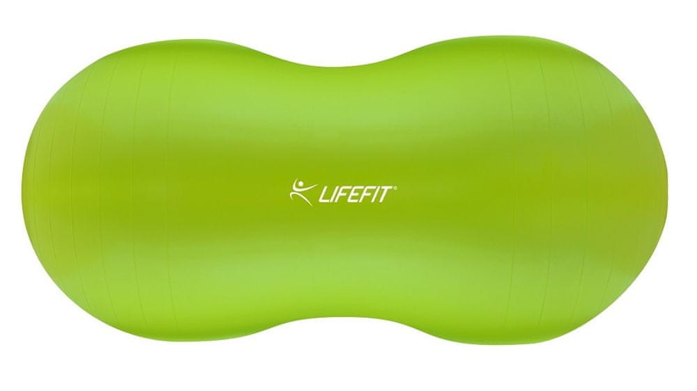 Levně LIFEFIT Gymnastický míč NUTS 90x45 cm světle zelený