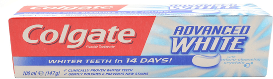 Colgate Zubní pasta Total Advanced Whitening 75 ml 2 ks