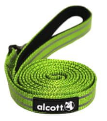 Alcott Reflexní vodítko pro psy zelené