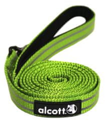 Alcott Reflexní vodítko pro psy zelené