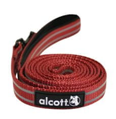 Alcott Reflexní vodítko pro psy, červené vel. L